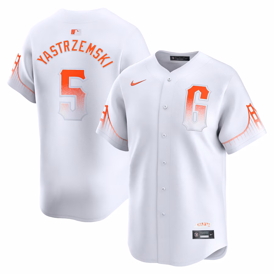 Men's San Francisco Giants Mike Yastrzemski Nike White City Connect Limited Player Jersey