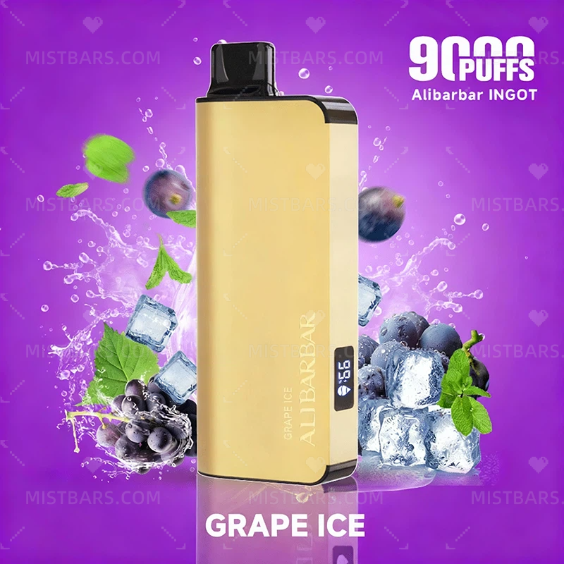 GRAPE ICE ALIBARBAR INGOT 9000 PUFFS