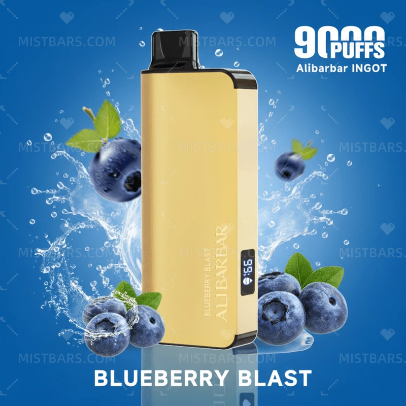 BLUEBERRY BLAST ALIBARBAR INGOT 9000 PUFFS