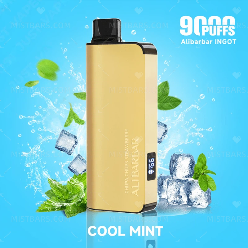 COOL MINT ALIBARBAR INGOT 9000 PUFFS