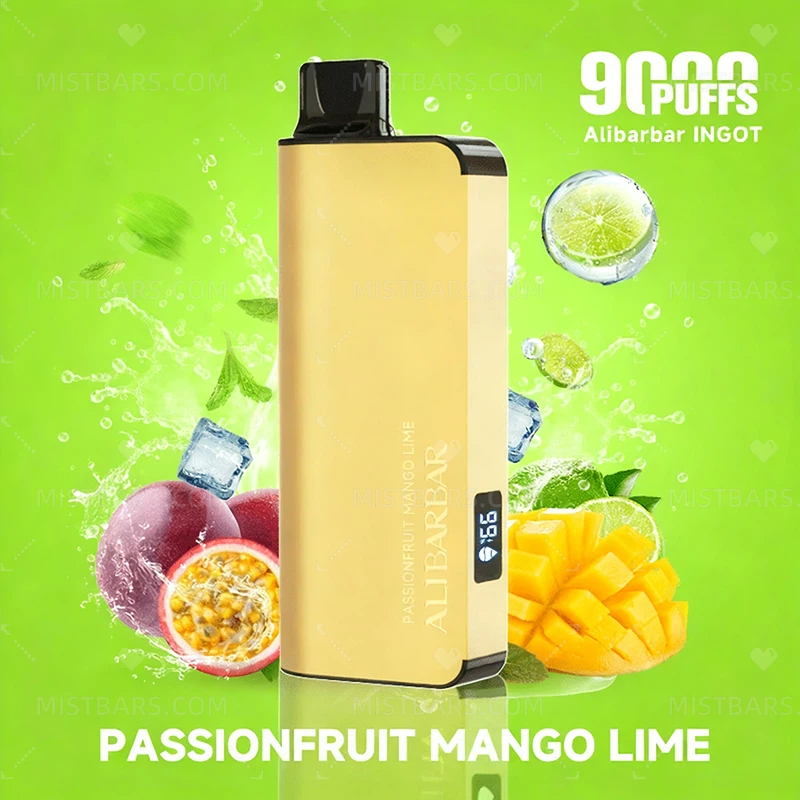 PASSIONFRUIT MANGO LIME ALIBARBAR INGOT 9000 PUFFS