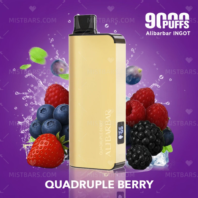 QUADRUPLE BERRY ALIBARBAR INGOT 9000 PUFFS