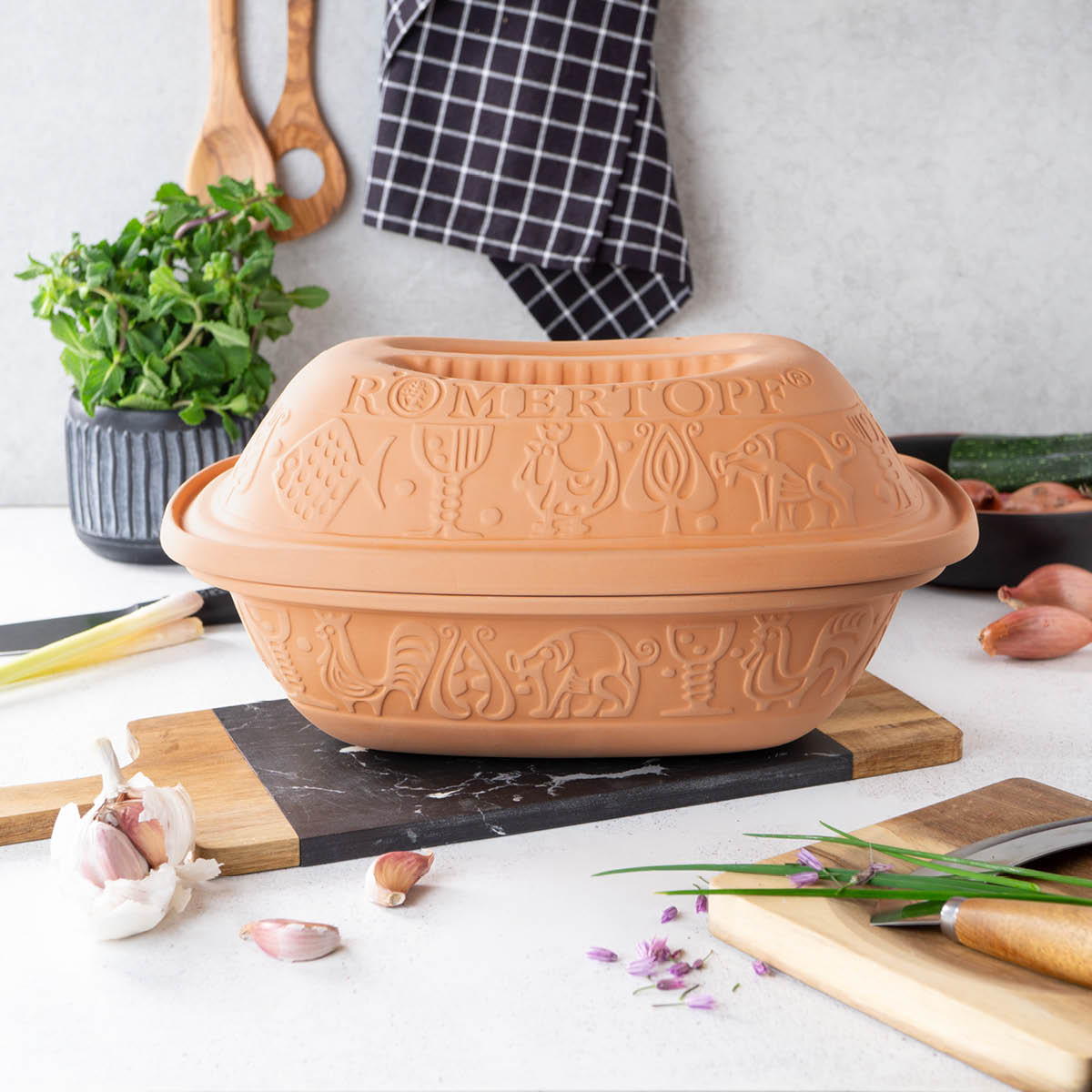 Römertopf Classic lergryta 4 pers