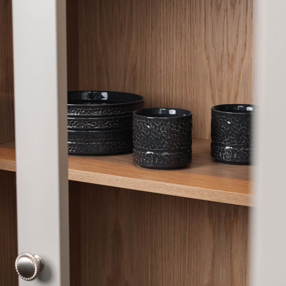 Vargen & Thor Servisen C mugg 26 cl 4-pack antracit