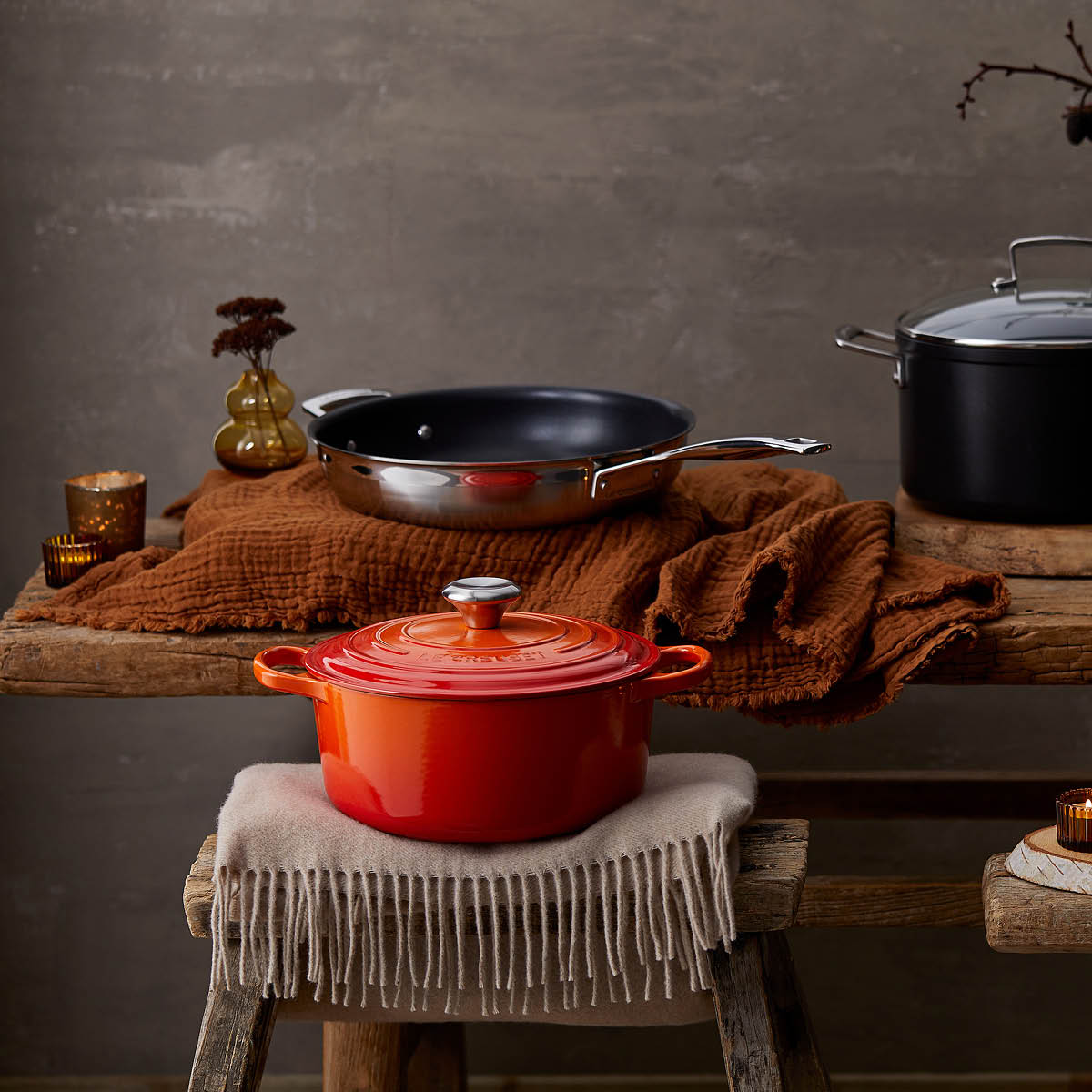 Le Creuset 3-Ply stekpanna 28 cm