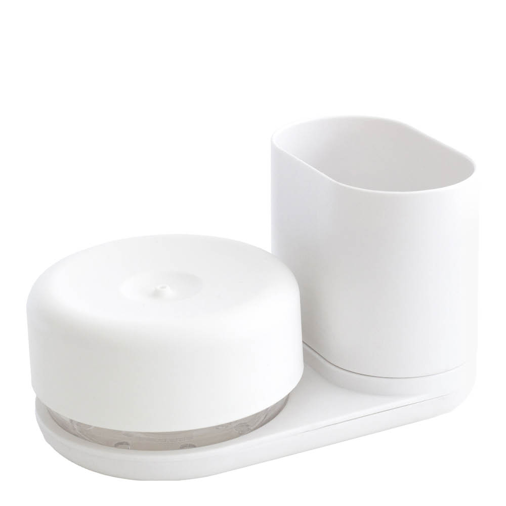 Bosign Do-Dish diskmedelspump & diskställ 11 cm vit