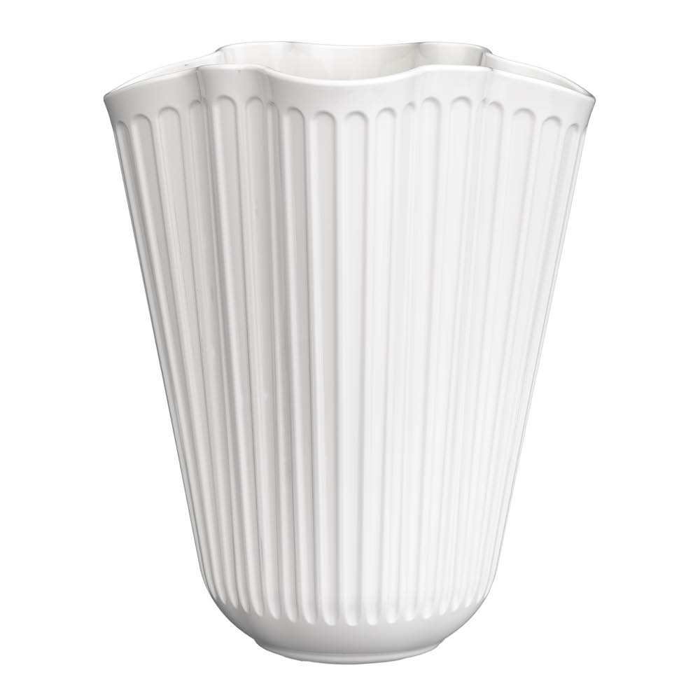 Kähler Hammershøi Unfold vas 16,5 cm vit