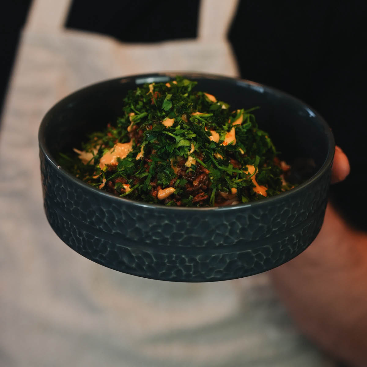 Vargen & Thor Servisen C skål 17,2 cm 25 cl 4-pack antracit