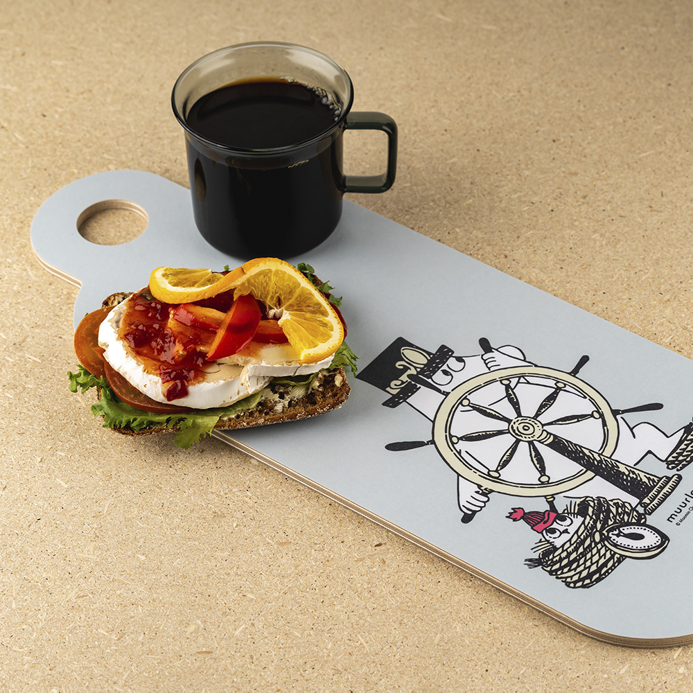 Muurla Mumin Skärbräda / Serveringsbräda 17x44 cm