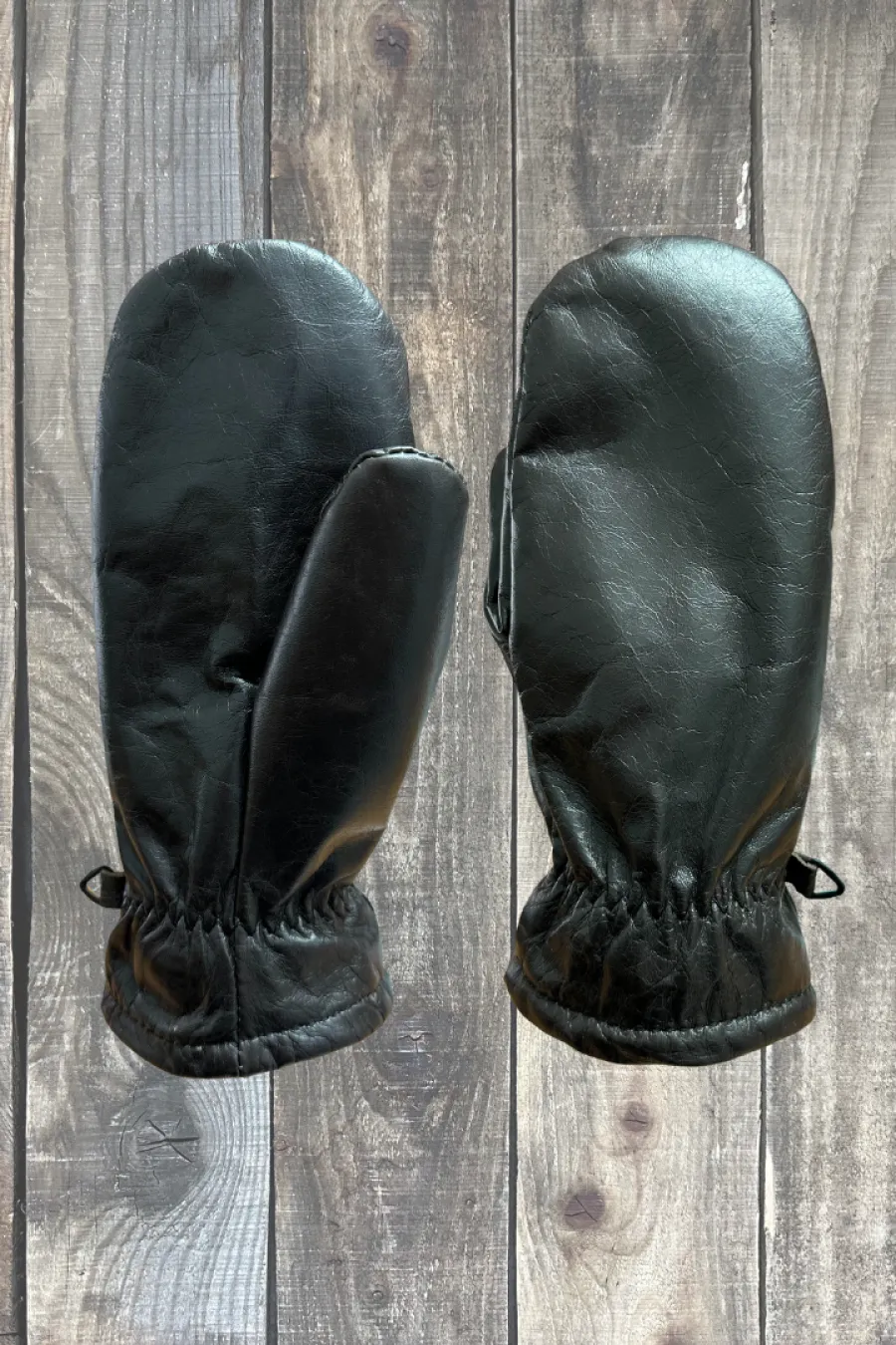 Mitaines de ville en cuir brun