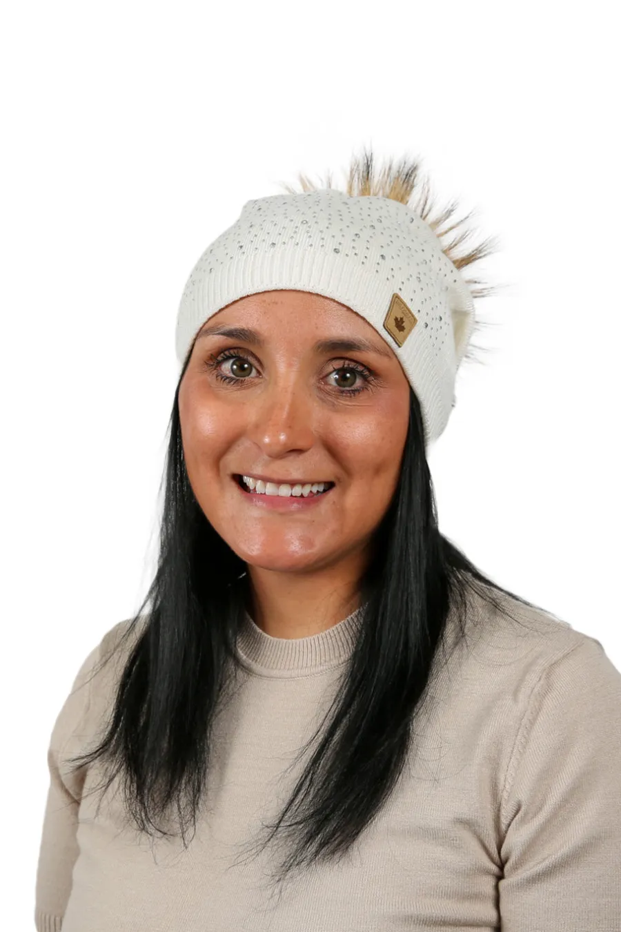 Tuque avec brillants