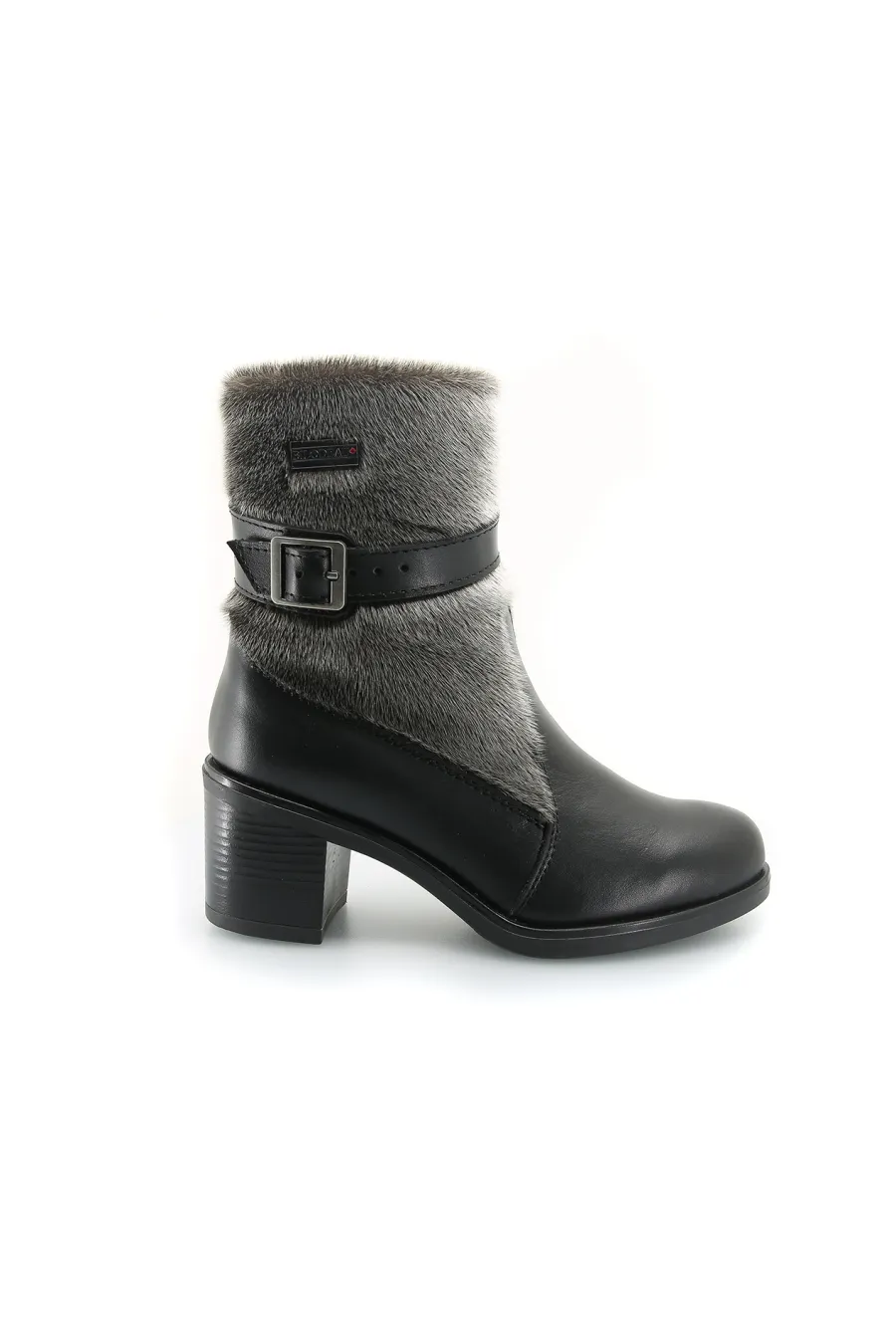 Bottes en fourrure de Loup Marin naturel - Laura