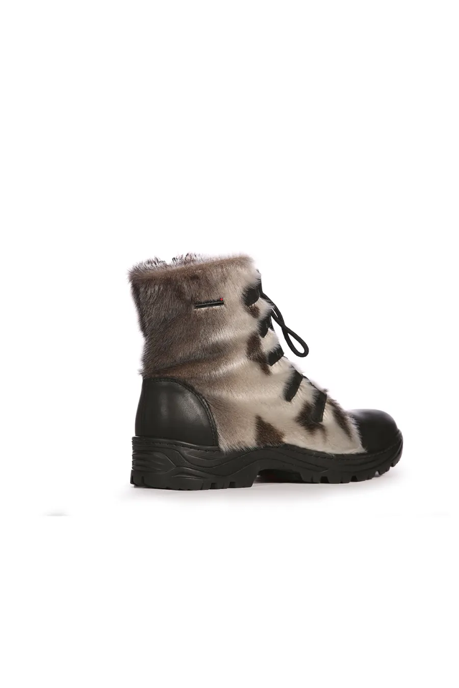 Bottes en fourrure de Loup Marin naturel pour homme - Jean