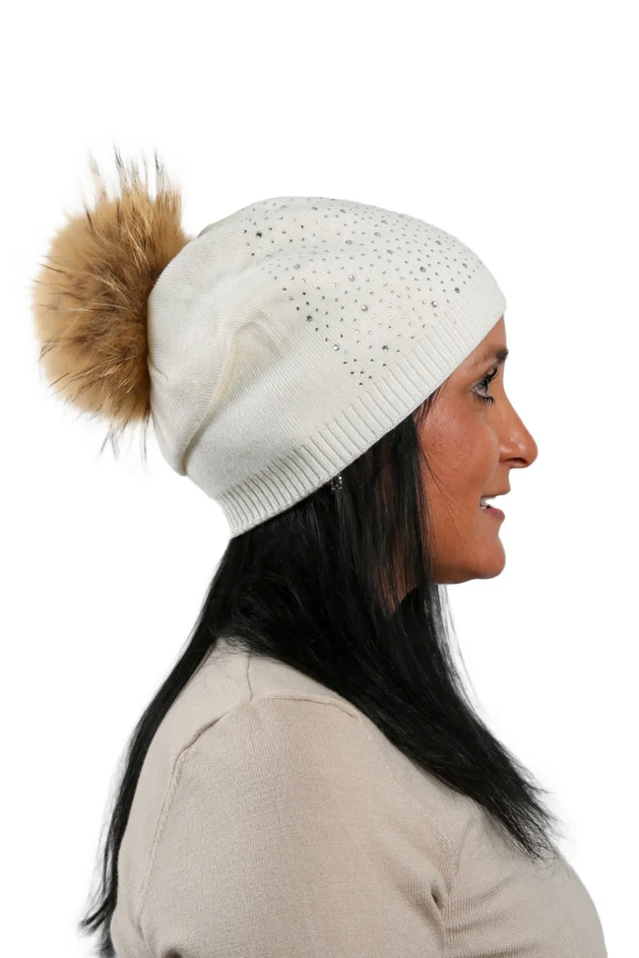 Tuque avec brillants