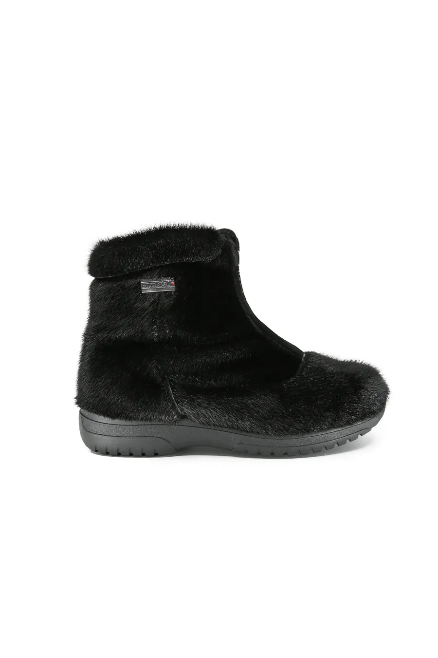 Bottes en fourrure de Loup Marin noir - Akiwe