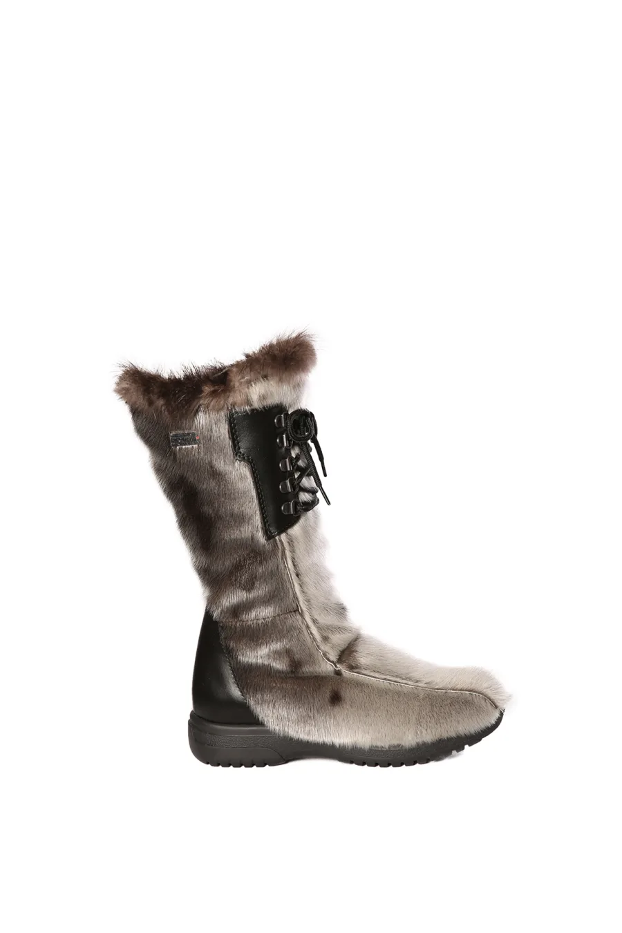 Bottes en fourrure de Loup Marin naturel - Kaminak