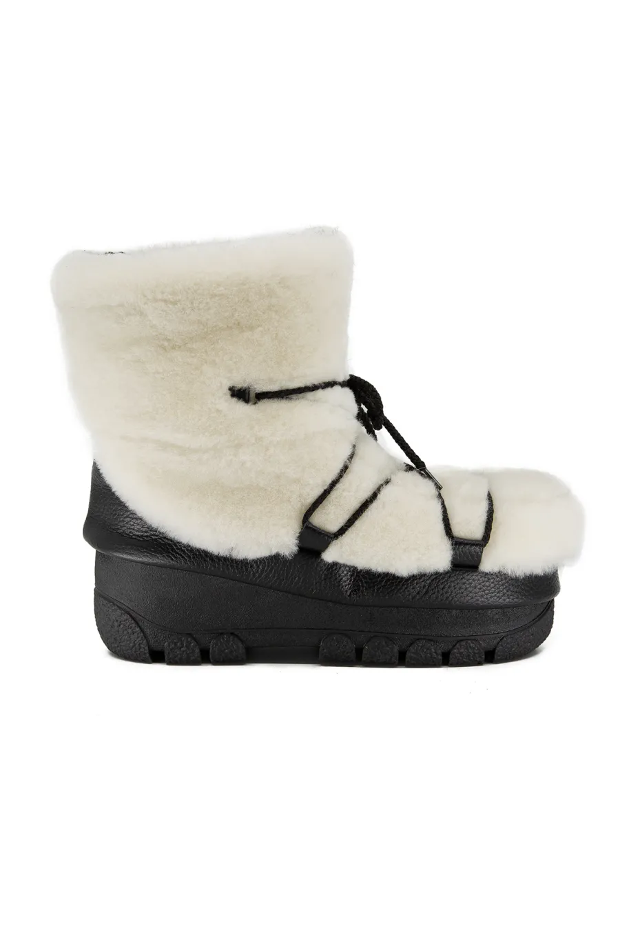 *Nouveauté* - Bottes courtes en Mouton Blanc - Blizzard