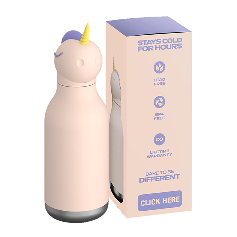 Snowman-Shaped Insulated Bottle