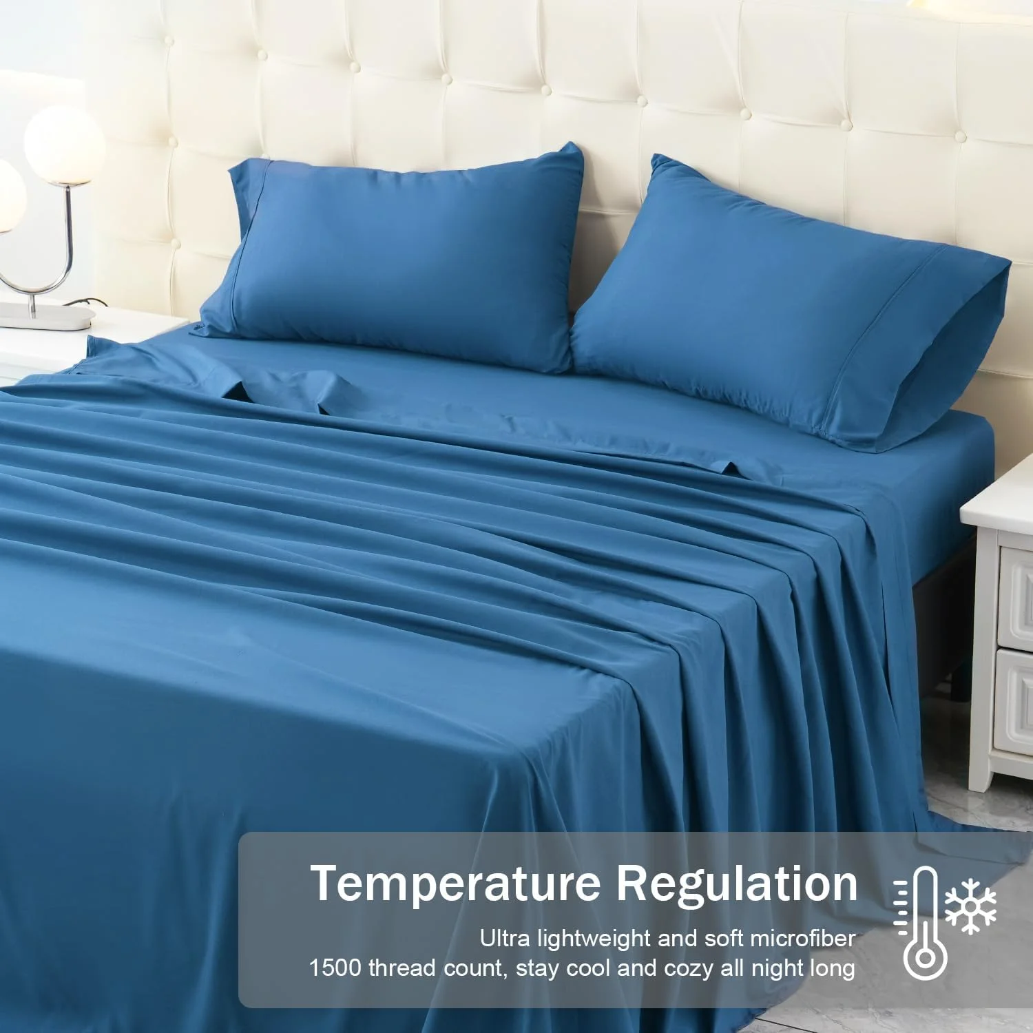 Single Bed Sheet Set, Soft and Breathable Bedding Sheet Set, 16 Inch Deep Pocket Design Sheet Set (3 Piece Set, Single Bed)