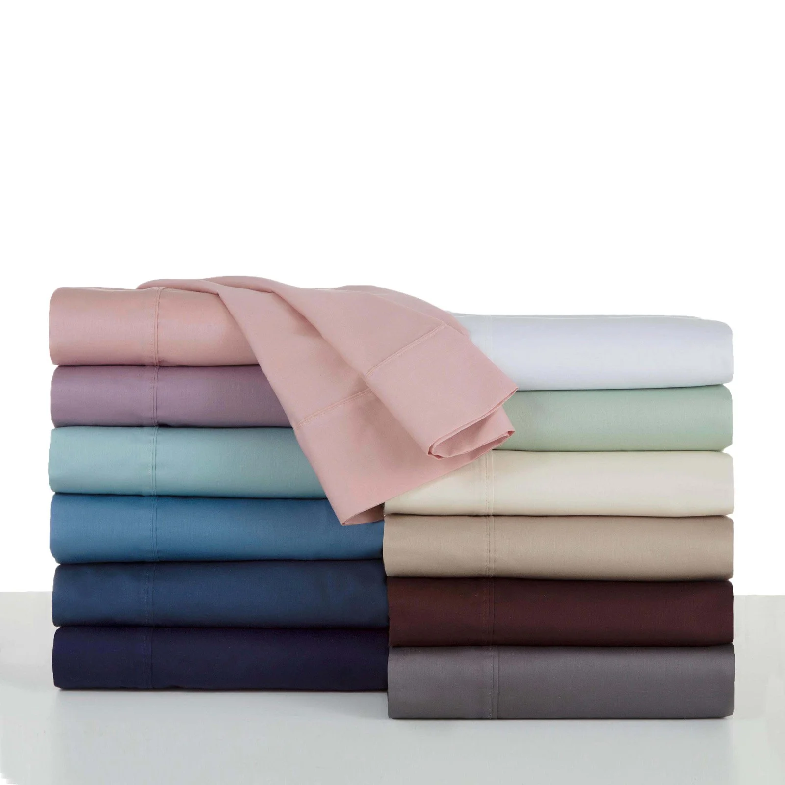 300 Thread Count King Soft Aqua Sheet Set - Deep Pocket Fitted Sheets