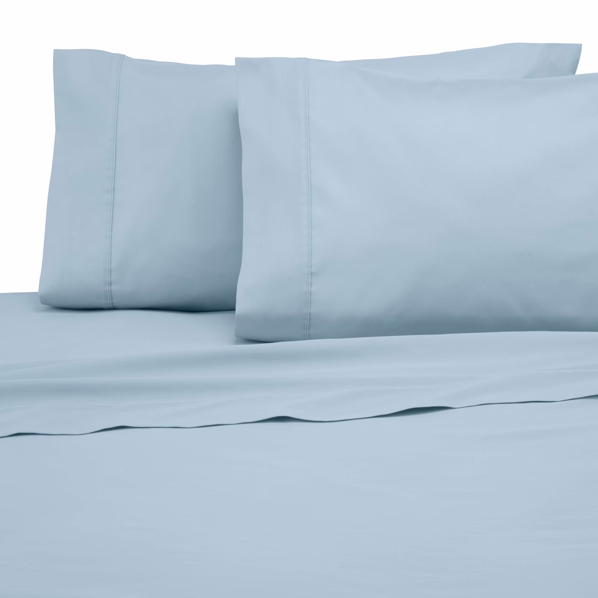 300 Thread Count King Soft Aqua Sheet Set - Deep Pocket Fitted Sheets