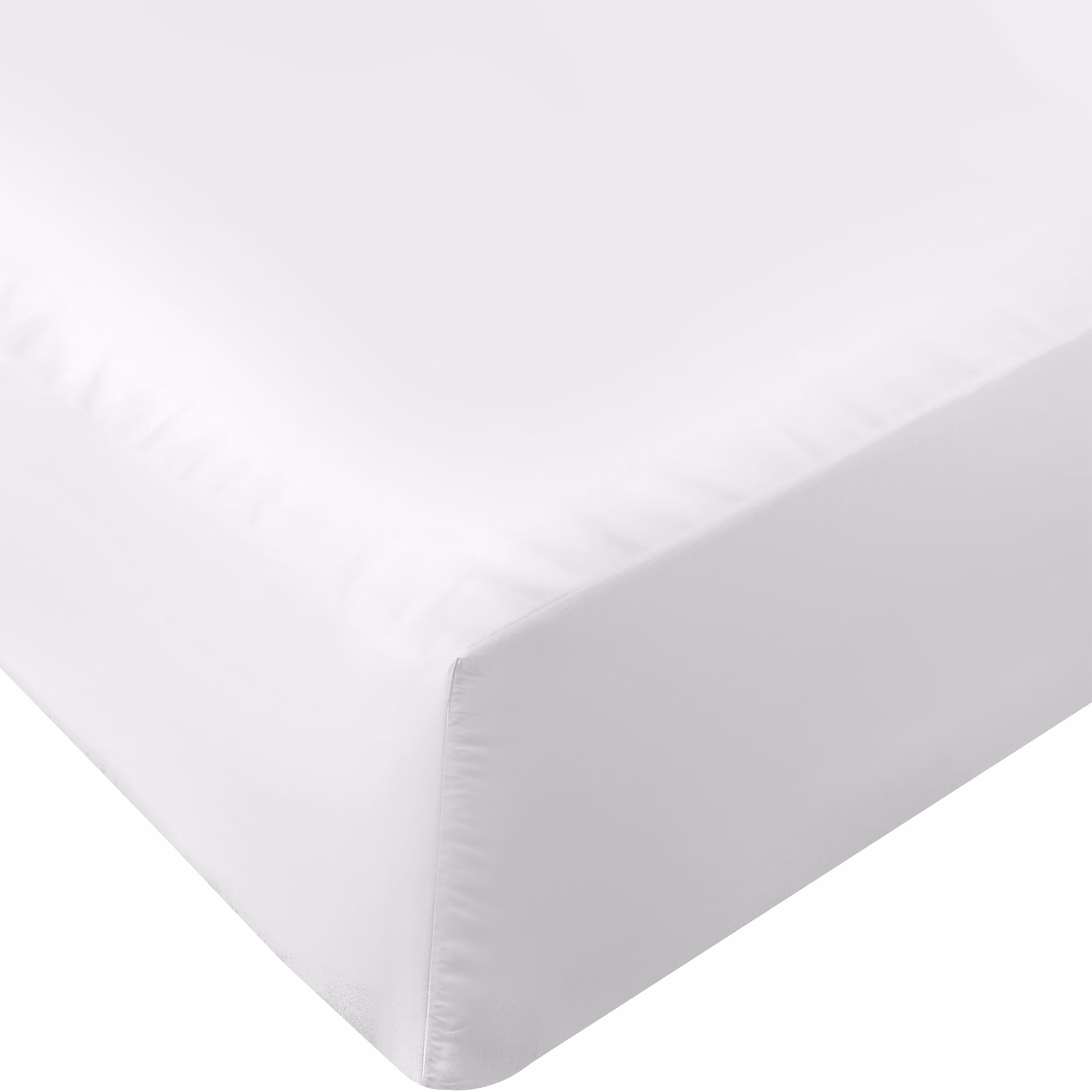 Queen fitted sheet, deep pocket 15 inches, soft microfiber, shrink and fade resistant, easy care, breathable fabric, perfect for oversized mattresses, white