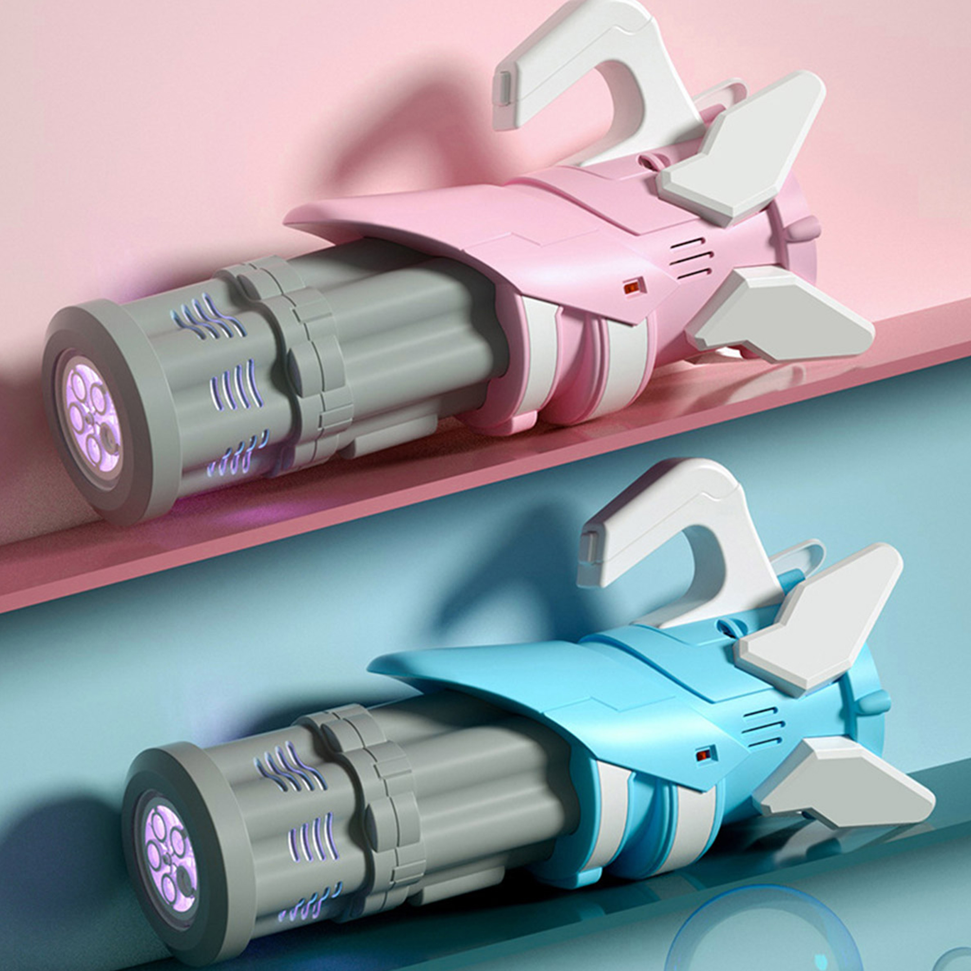 Bubble Blasters Guns for Kids, Indoor and Outdoor Play, Summer Themed Party and Birthday