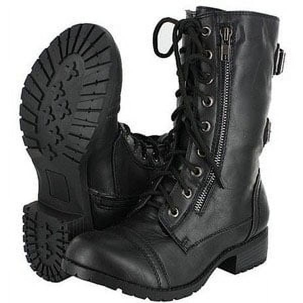 Soda Dome Mid Calf Height Women's Military / Combat Boots