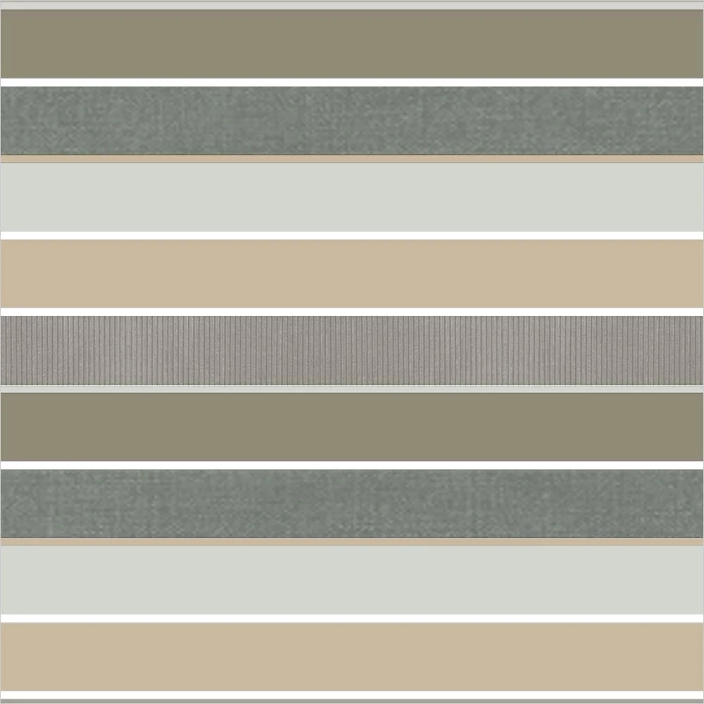 Garden Winds Replacement Canopy Top Cover for the Allen Roth 10x12 Gazebo -Standard 350 - Stripe Stone