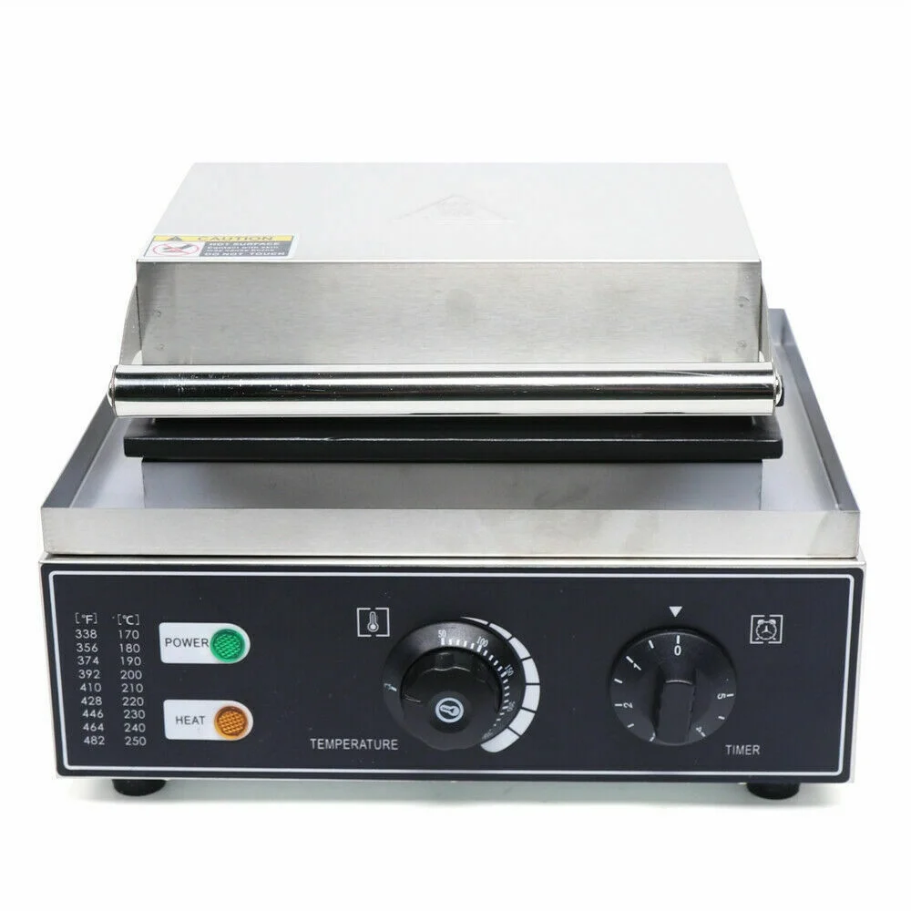 DENEST 5 Grooves Waffle Maker Machine Electric Corn Hot Dog Waffle Maker Machine Non-Stick 1500W