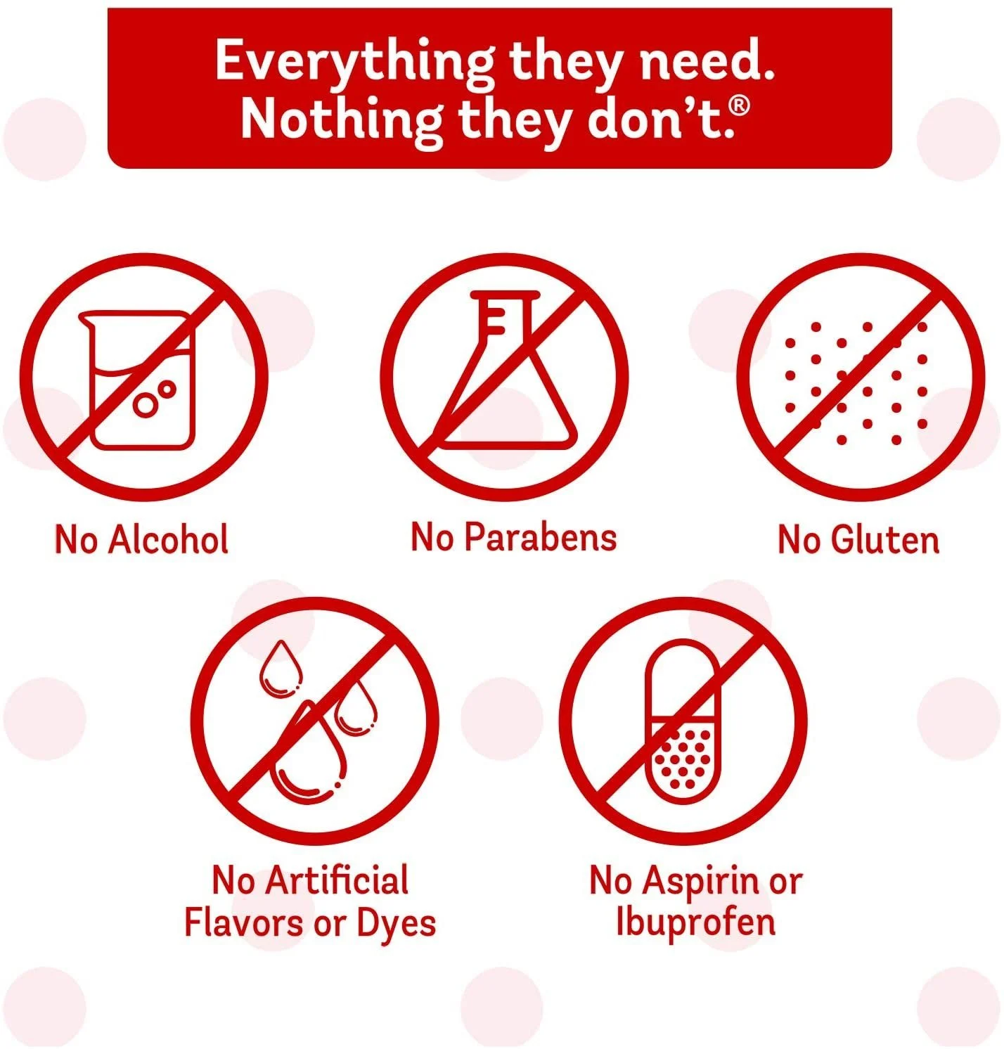 Little Remedies Infant Fever/Pain Liquid Dye-Free Natural Berry 2Oz Ct, 6-Pack