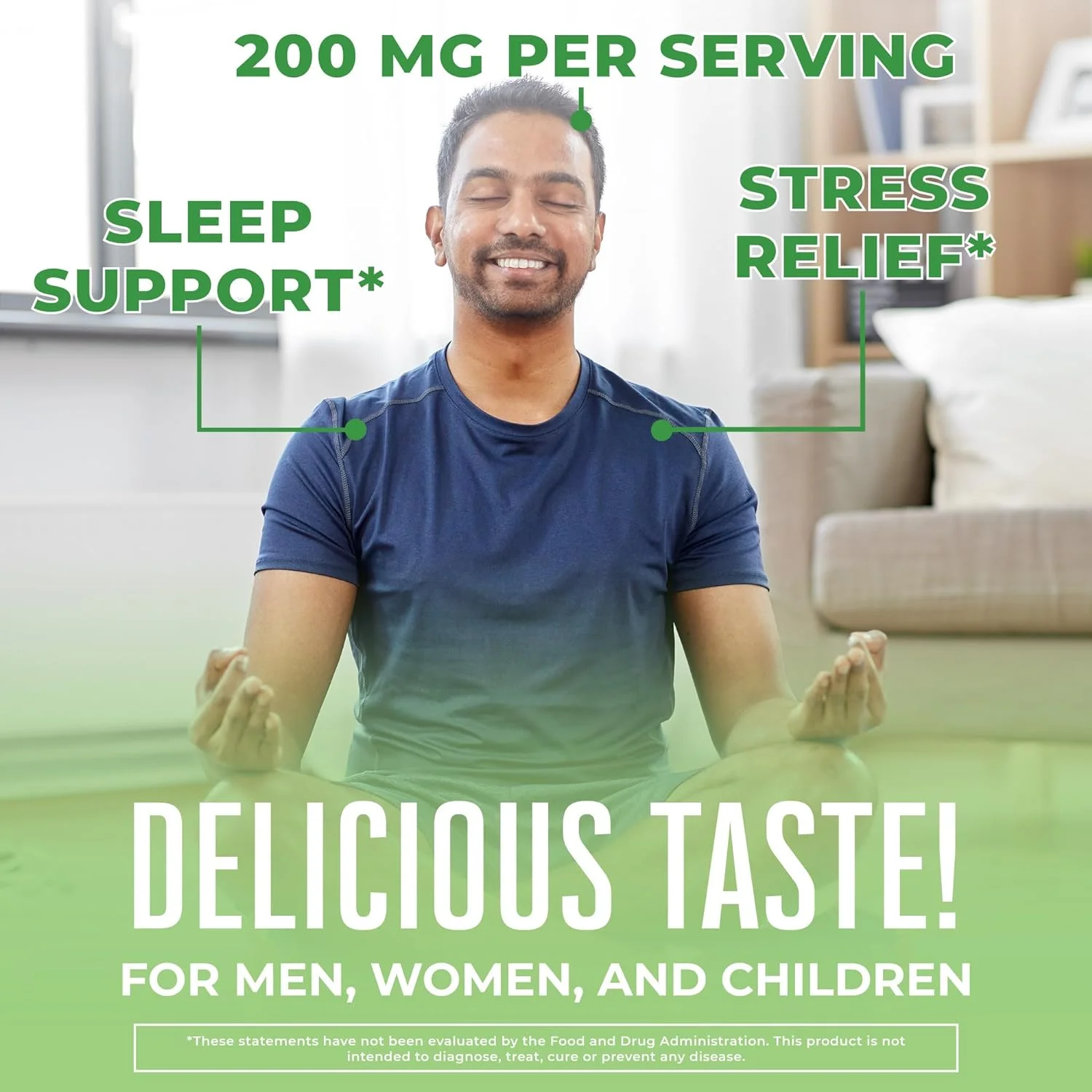 MaryRuth's | L-Theanine 200mg Liquid Drops | Stress Relief for Adults & Kids | Sleep Supplement | Vegan | 30 Servings