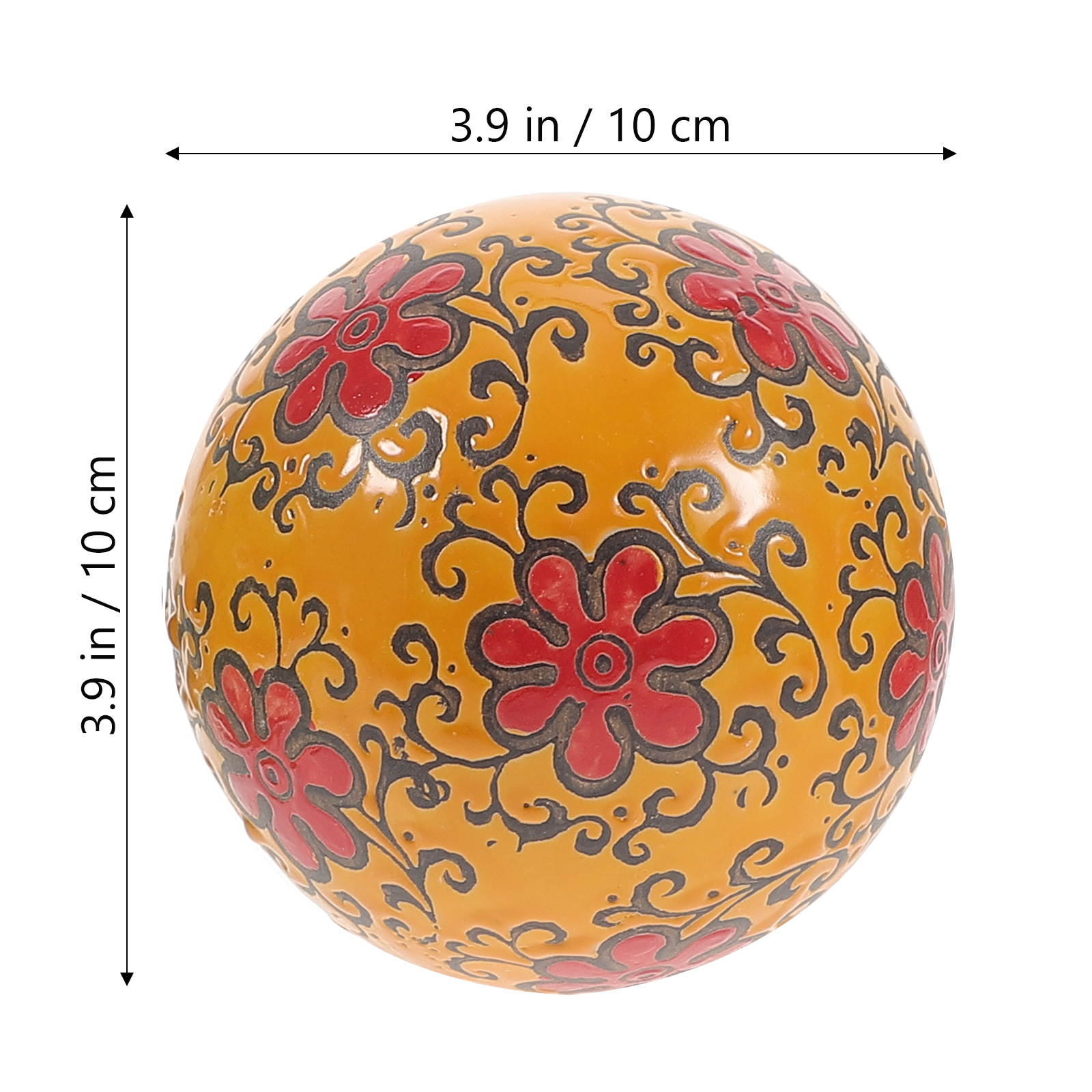 Balls Ceramic Decorative Orbs Porcelain Balls Centerpiece Tank Fish Bowl Spheres Floating Spheres Blue Mosaic Moss