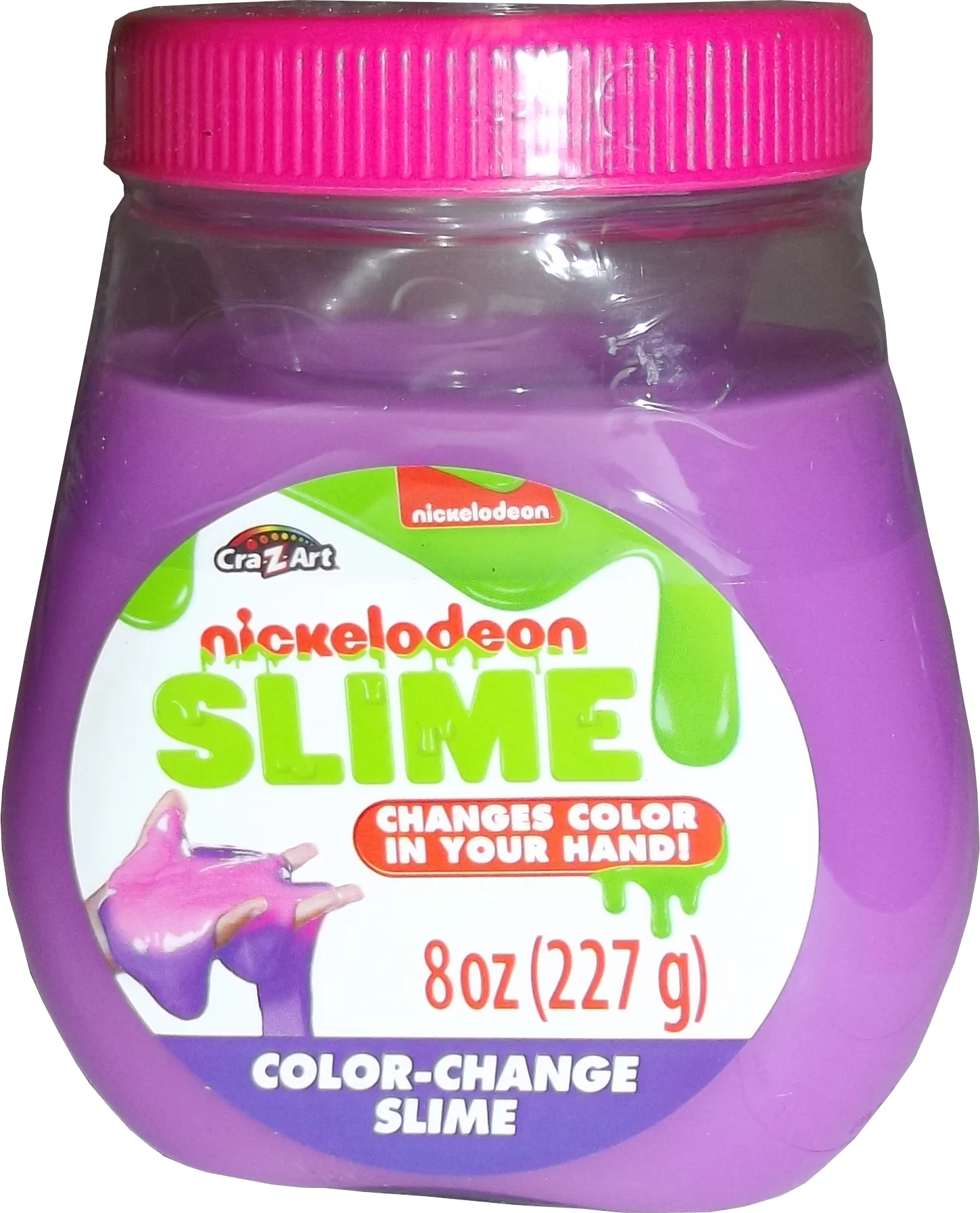 Nick Color Change Slime- Changes color In Your Hand!
