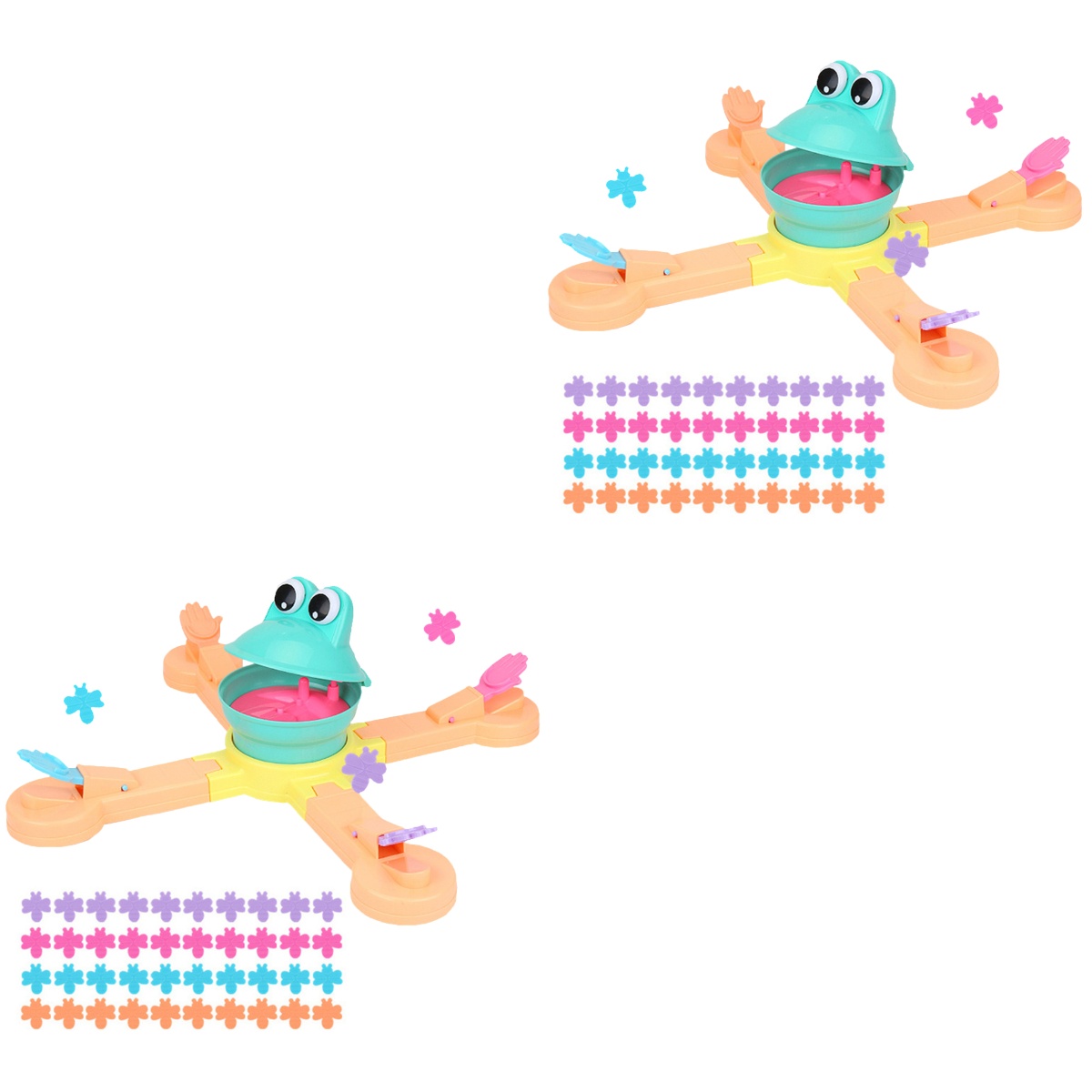 Frcolor Toy Game Toddler Hungry Matching Frogs Color Children Froggy Hippos Games Board Educational Kid Kids Montessori Skills