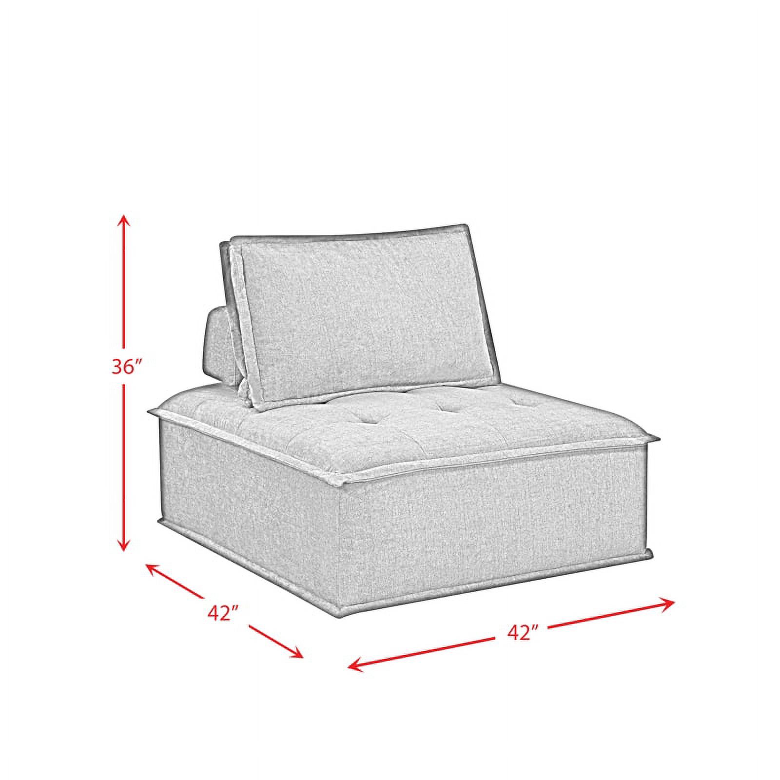 Bowery Hill Multi-Functional Modular Seating in Super Durable Linen