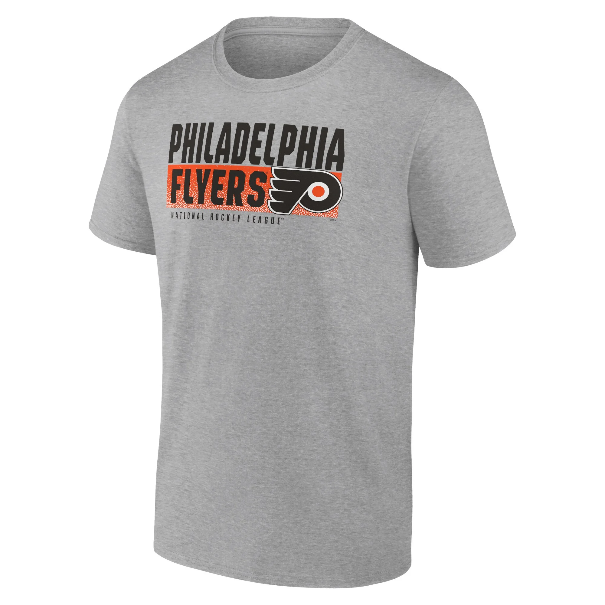 Men's Fanatics Branded Heathered Gray Philadelphia Flyers Jet Speed T-Shirt