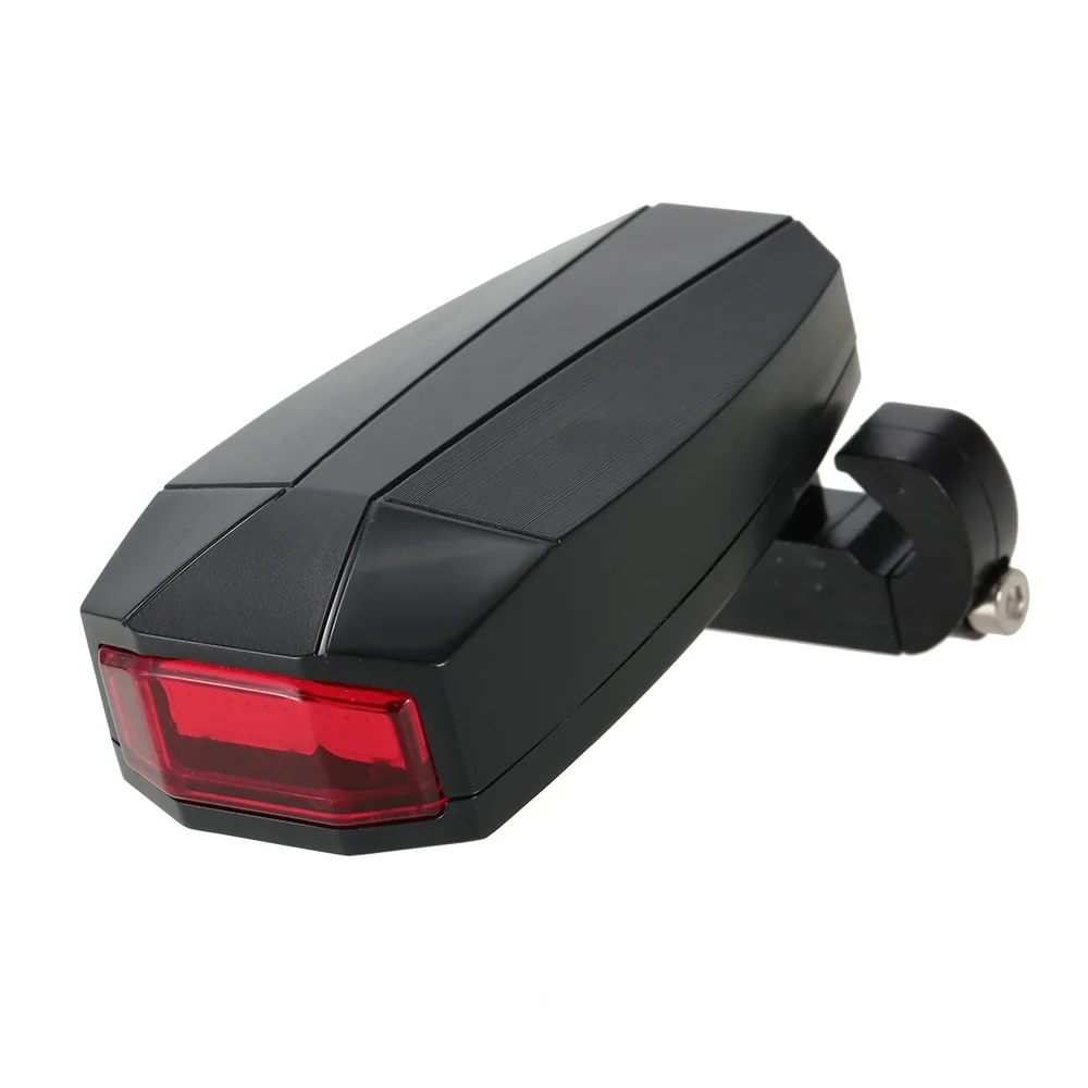 ANTUSI Bike Taillights Intelligent -Theft Tail Alarm Cycling Strobe Warning Electric Bell with Wireless Remote USB Cable MTB Accessories