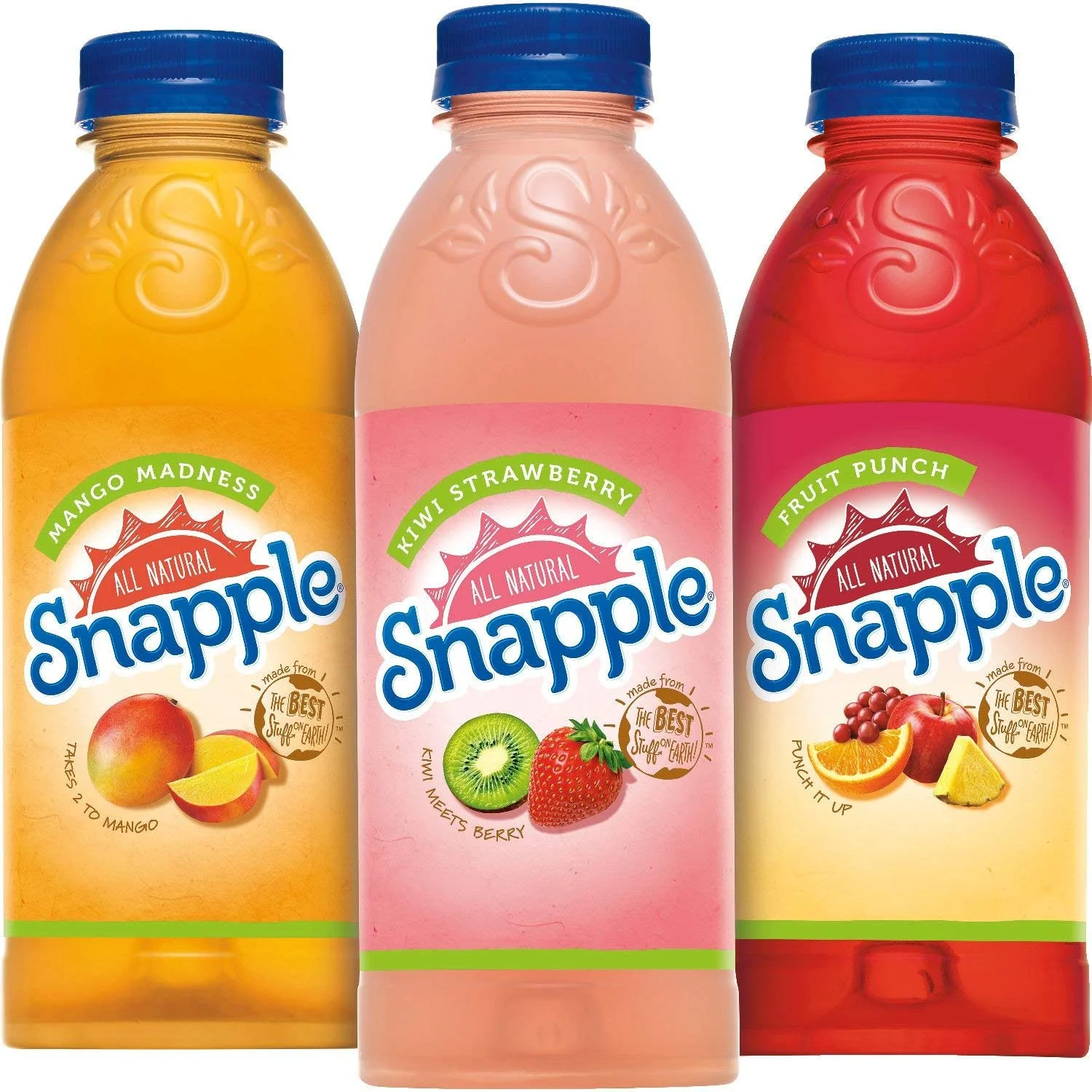 Snapple All Natural Juice Drink Variety Pack, 20 Fl Oz Bottles (24 Pack)