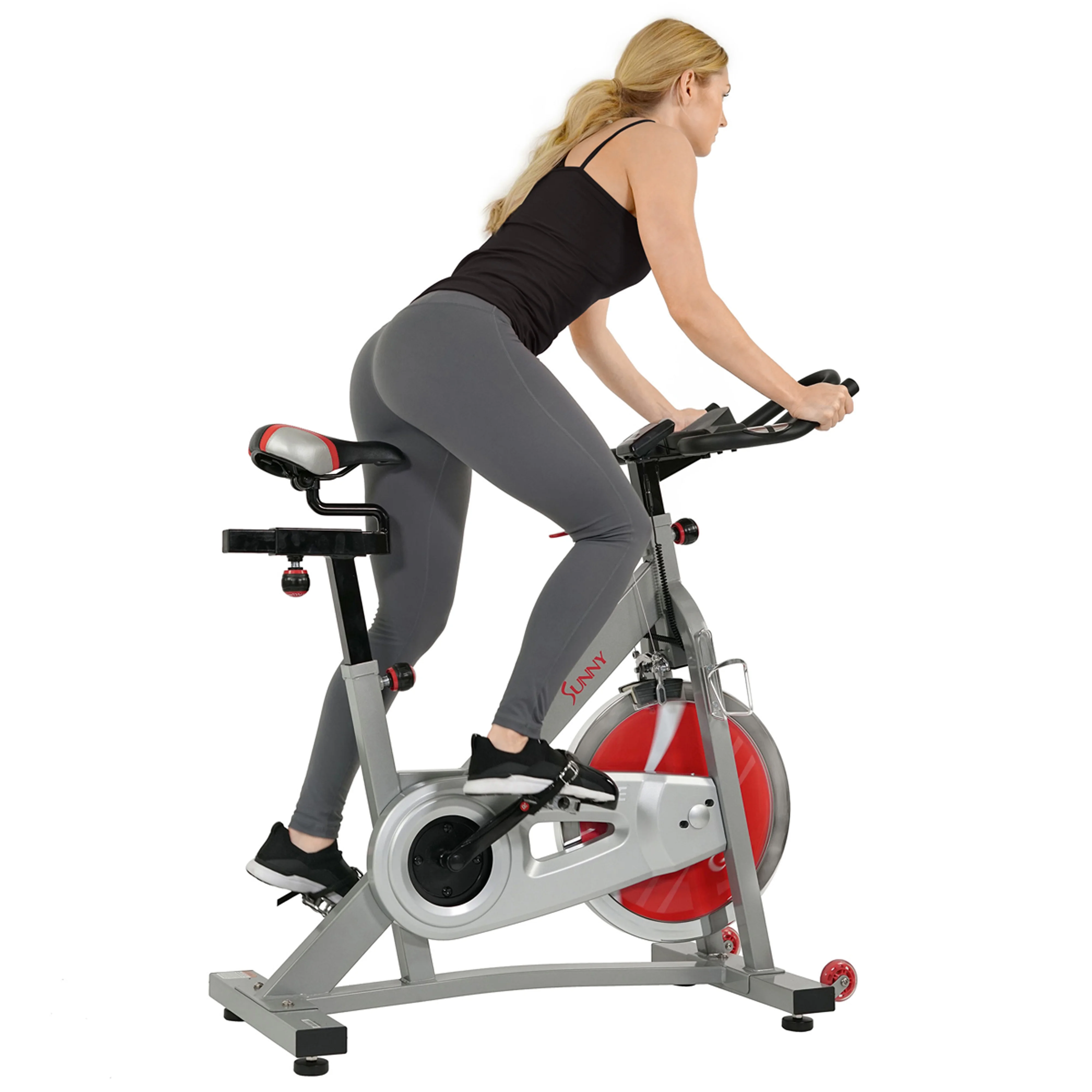 Sunny Health & Fitness Belt Drive Pro II Indoor Cycling Bike - SF-B1995
