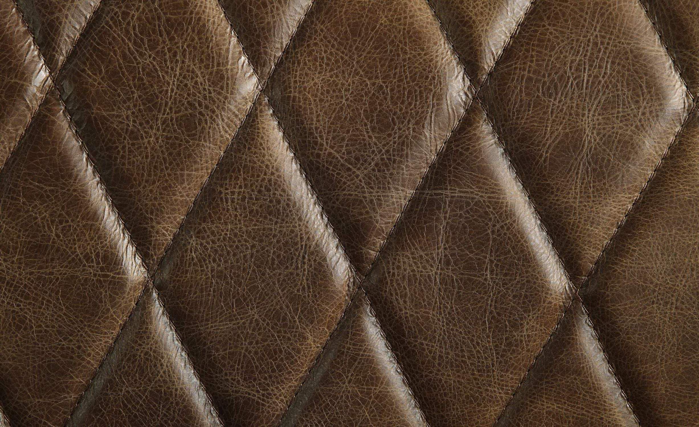 ACME Sedna Loveseat, Espresso Top Grain Leather & Aluminum