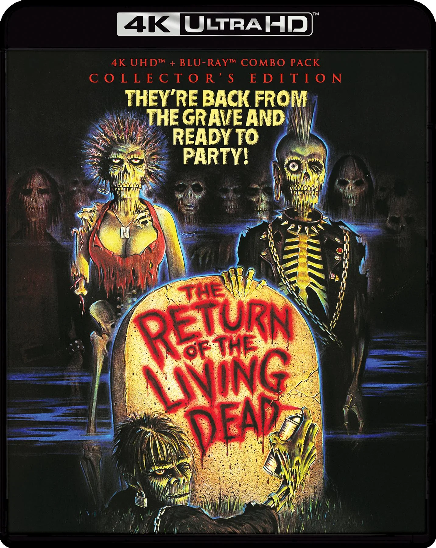 The Return of the Living Dead (Collector's Edition) (4K Ultra HD), Scream Factory, Horror
