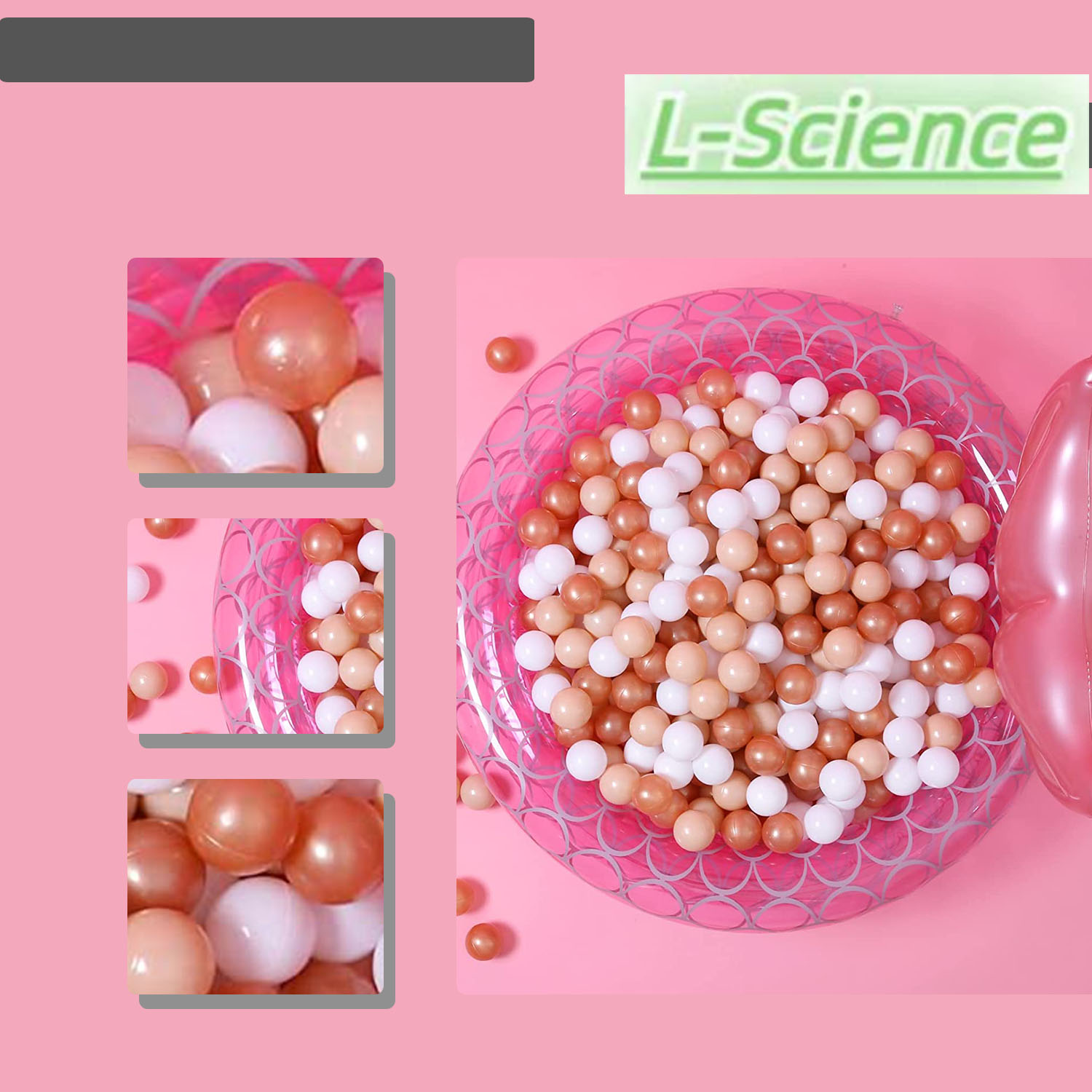 100pcs Balls for Ball Pit - Plastic Balls Ocean Ball
