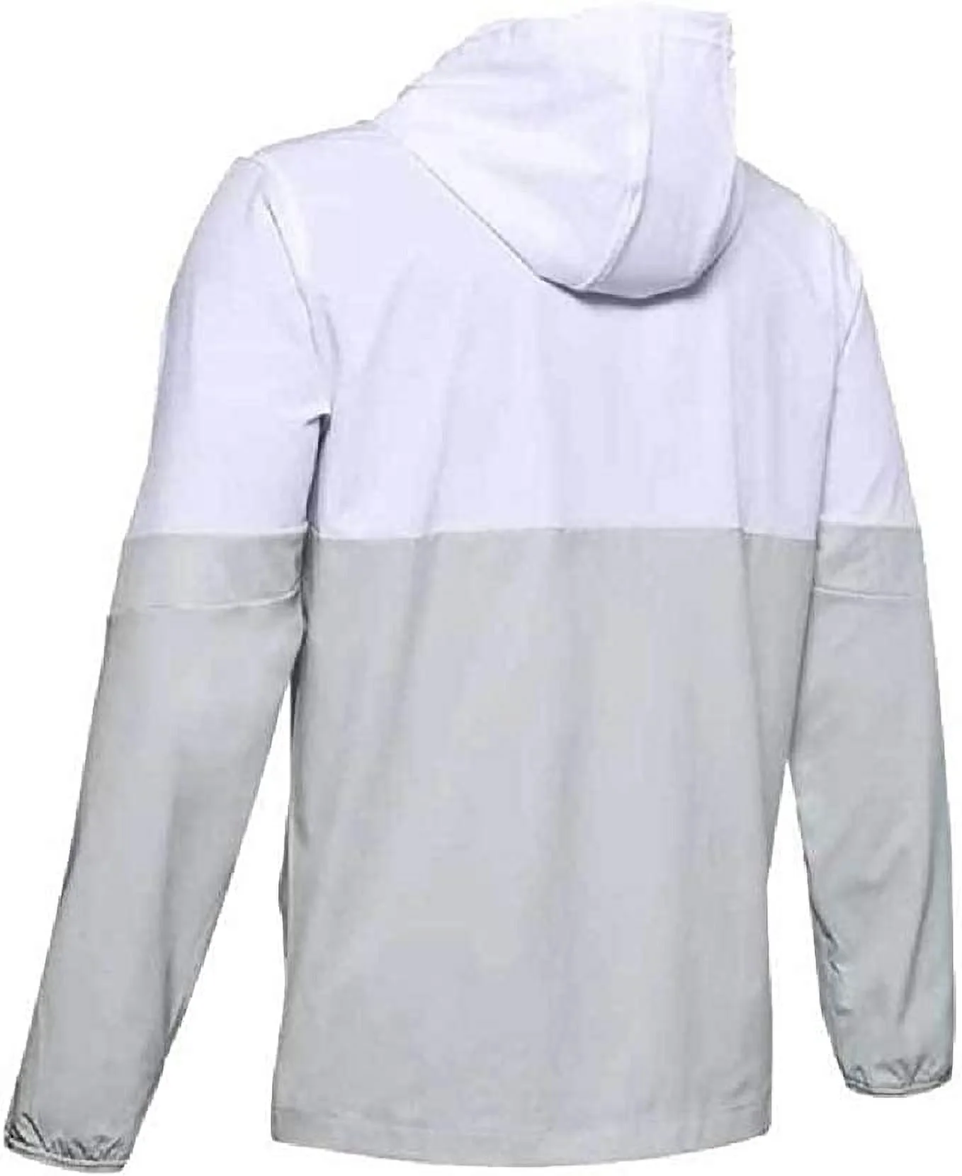 1343180 Under Armour Men's Squad Woven 2.0 Jacket White/Halo XL