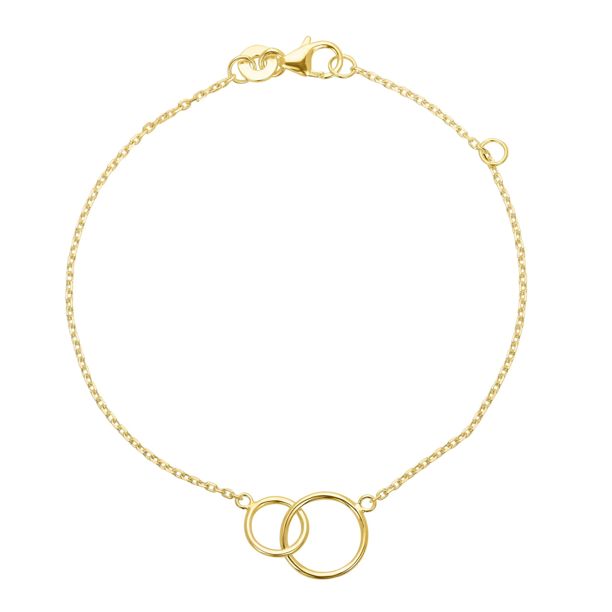 Mystigrey Lola 18K Gold Plated Bracelet for Women and Girls