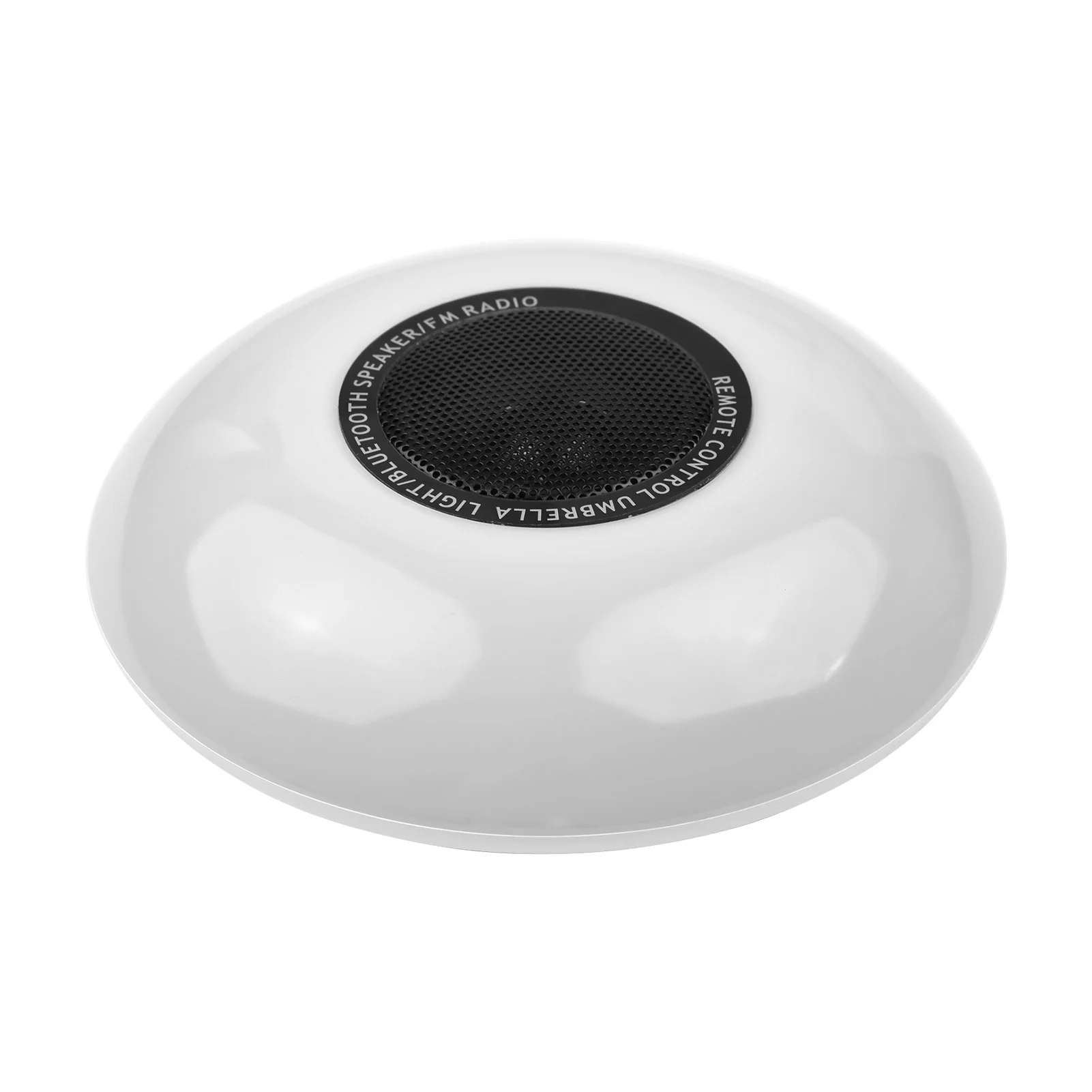 3 in 1 Patio Umbrella Rechargeable Cordless Umbrella with Remote 3000K Warm & 6500K White 15 Brightness 87.5~108.0MHz for Camping Tent Yard Patio