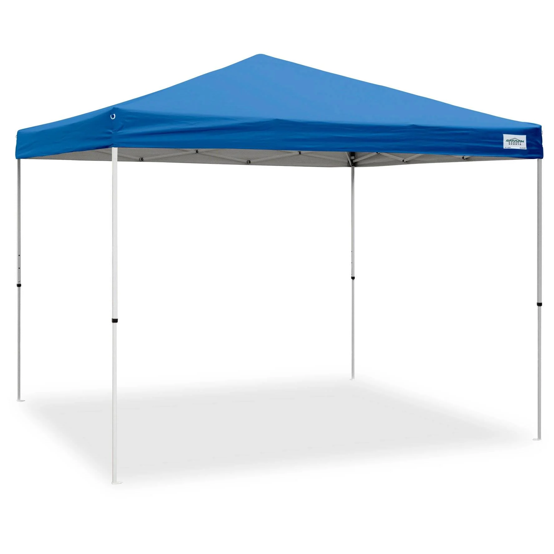 Caravan Canopy V Series 2 Pro 10' x 10' Straight Leg Canopy, Blue (2 Pack)