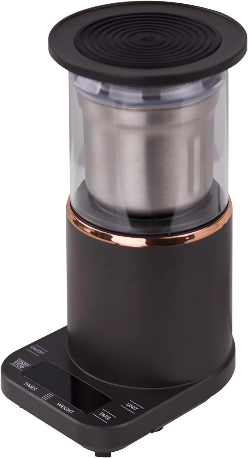 Electric Coffee Grinder Multifunctional Grinding, Mixing, Weighing, Timing,One Click Start Grinding And Processing Of Coffee Bean Seasoning