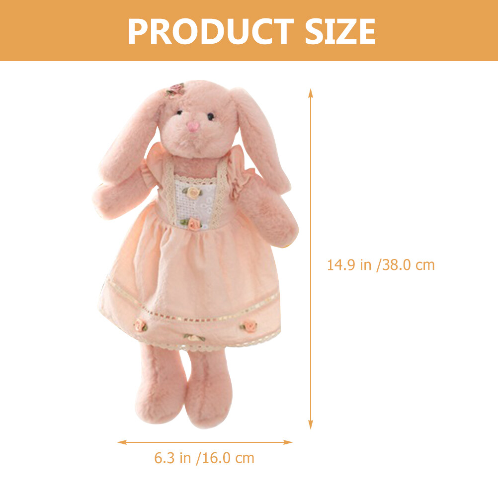 Bunny plush Plush Bunny Stuffed Animal Plush Toy Funny Stuffed Rabbit Doll for Boys Girls