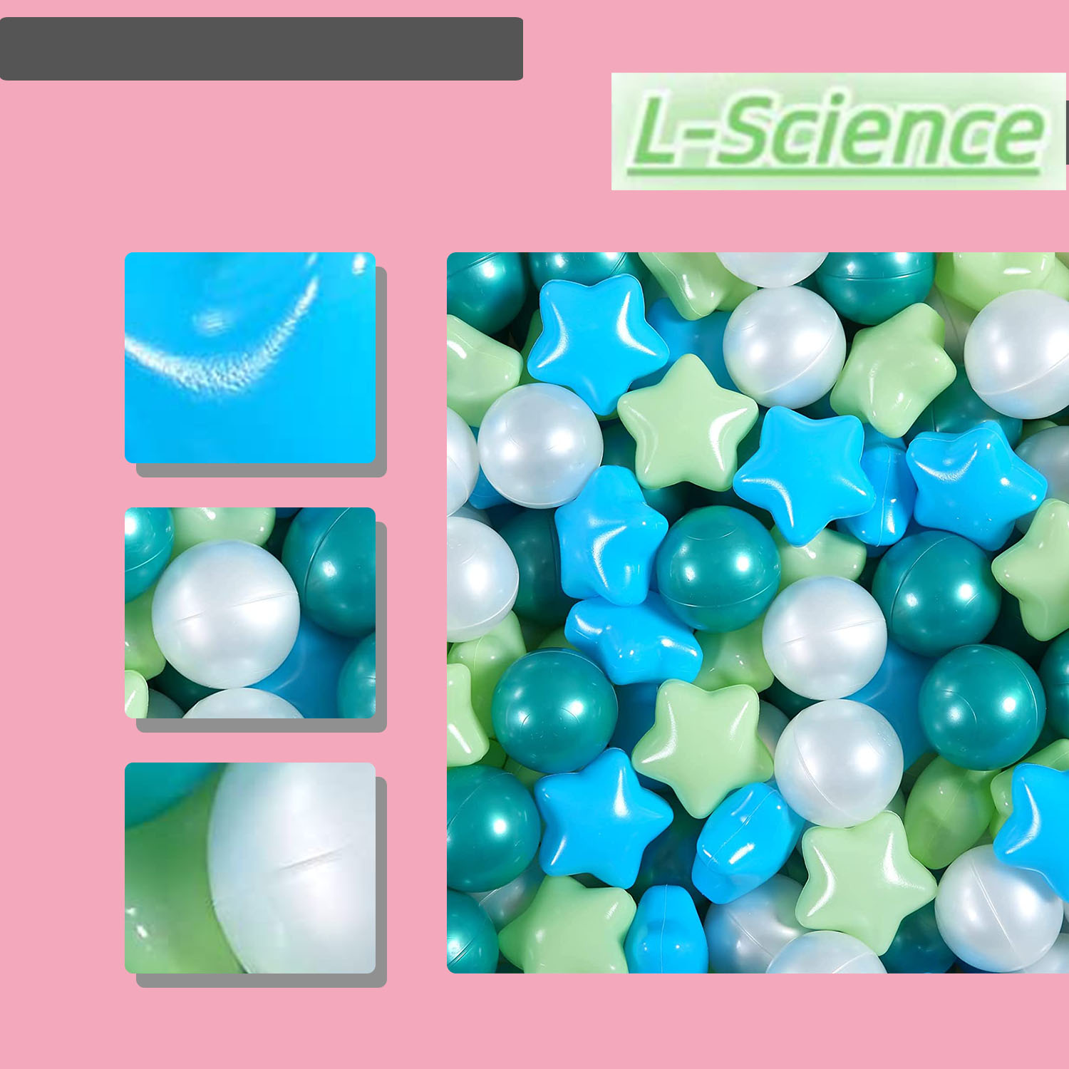 Star Ball Pit Balls for Ball Pit -100pcs